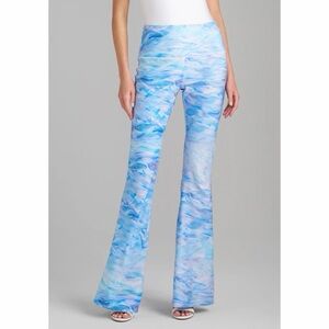 NEW Ala von Auersperg ELAINE STRETCH KNIT PANTS OCEAN BRUSH